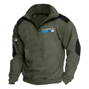 GoPro Photography Videography Exclusive Logo Tactical Quarter-Zip Sweatshirt Gift For Loves BLPT10125A1GP