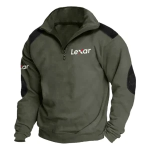 Lexar Photography Videography Exclusive Logo Tactical Quarter-Zip Sweatshirt Gift For Loves BLPT10125A1LX