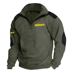 Nikon Photography Videography Exclusive Logo Tactical Quarter-Zip Sweatshirt Gift For Loves BLPT10125A1NK
