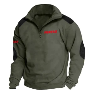 Pentax Photography Videography Exclusive Logo Tactical Quarter-Zip Sweatshirt Gift For Loves BLPT10125A1PT