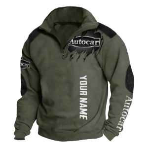 Autocar Trucks Gift For Truckers Exclusive Logo Tactical Quarter-Zip Sweatshirt BLT6225ATC