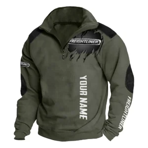 Freightliner Gift For Truckers Exclusive Logo Tactical Quarter-Zip Sweatshirt BLT6225FRE