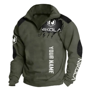Nikola Gift For Truckers Exclusive Logo Tactical Quarter-Zip Sweatshirt BLT6225NKL