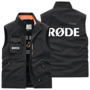 Rode Exclusive Logo Photography Videography Outdoor Vest BLPV11124A1RO