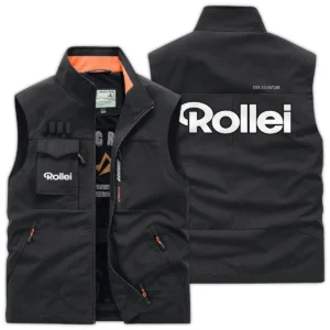 Rollei Exclusive Logo Photography Videography Outdoor Vest BLPV11124A1ROL