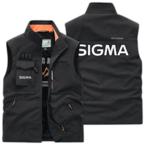 Sigma Exclusive Logo Photography Videography Outdoor Vest BLPV11124A1SM