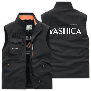 Yashica Exclusive Logo Photography Videography Outdoor Vest BLPV11124A1YSC