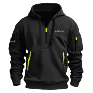 Bell & Howell Photography Videography Exclusive Logo Fashion Hoodie Half Zipper BLPV150524A01BH