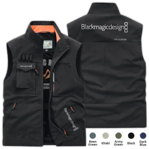 Blackmagic Design Exclusive Logo Photography Videography Outdoor Vest BLPV271024A1BMD