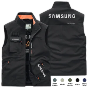 Samsung Exclusive Logo Photography Videography Outdoor Vest BLPV271024A1SS