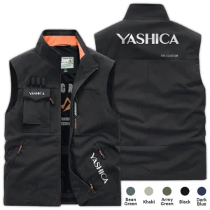 Yashica Exclusive Logo Photography Videography Outdoor Vest BLPV271024A1YSC