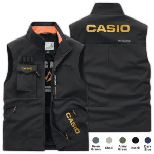 Casio Exclusive Logo Photography Videography Outdoor Vest BLPV271024A2CS