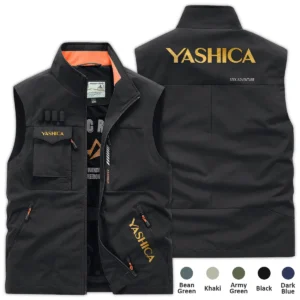 Yashica Exclusive Logo Photography Videography Outdoor Vest BLPV271024A2YSC