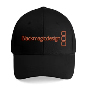 Blackmagic Design Photography Videography Exclusive Logo Embroidery Baseball Cap BLPT211124A1BMD4