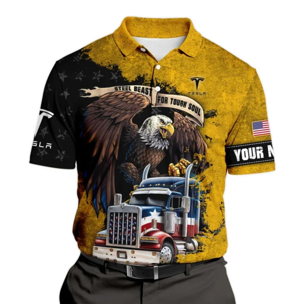 Tesla Semi Gift For Truckers Polo Shirt All Over Prints BLT11225A2TESPL