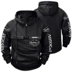 Autocar Trucks Gift For Truckers Exclusive Logo Tactical Quarter Zip Hoodie BLT3225ATC