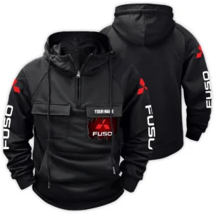 Fuso Gift For Truckers Exclusive Logo Tactical Quarter Zip Hoodie BLT3225FUS