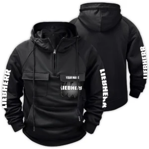 Liebherr Gift For Truckers Exclusive Logo Tactical Quarter Zip Hoodie BLT3225LBH