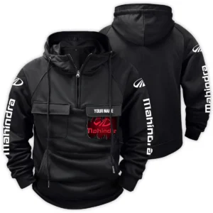Kamaz Gift For Truckers Exclusive Logo Tactical Quarter Zip Hoodie BLT3225KMZ