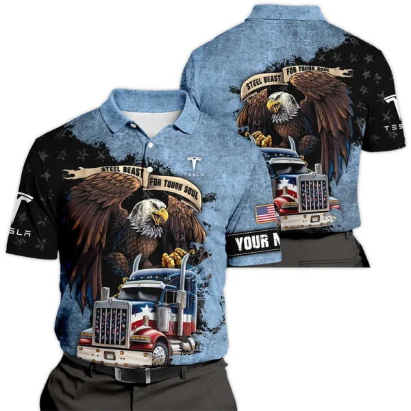 Tesla Semi Gift For Truckers Polo Shirt All Over Prints BLT11225A5TESPL