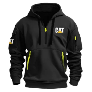 Caterpillar Outdoor Clothing Brand Exclusive Logo Fashion Hoodie Half Zipper BLBR291124A1CAT