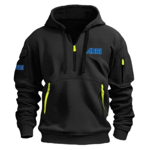 Arri Photography Videography Exclusive Logo Fashion Hoodie Half Zipper BLNP170724A1ARHHZ