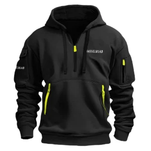 Hasselblad Photography Videography Exclusive Logo Fashion Hoodie Half Zipper BLNP170724A1HSBHHZ