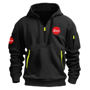 Leica Photography Videography Exclusive Logo Fashion Hoodie Half Zipper BLNP170724A1LCHHZ