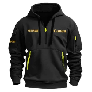 Canon Photography Custom Name Exclusive Logo Fashion Hoodie Half Zipper BLPT141124A1CNHHZ