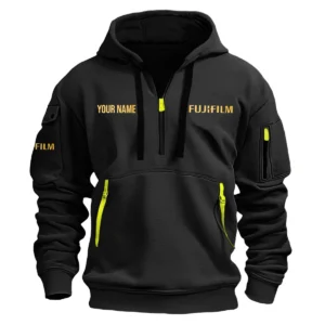 Fujifilm Photography Custom Name Exclusive Logo Fashion Hoodie Half Zipper BLPT141124A1FJFHHZ