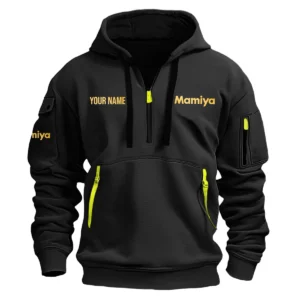 Mamiya Photography Custom Name Exclusive Logo Fashion Hoodie Half Zipper BLPT141124A1MAMHHZ