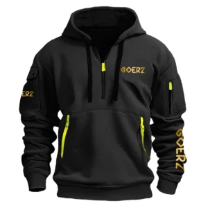 GoPro Photography Videography Exclusive Logo Fashion Hoodie Half Zipper BLNP170724A1GPHHZ