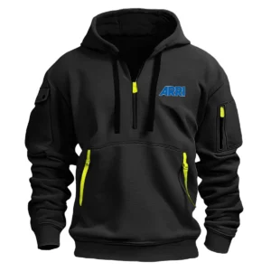 Arri Photography Videography Exclusive Logo Fashion Hoodie Half Zipper BLPV9924AARHHZ