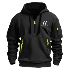 Helly Hansen Outdoor Clothing Brand Exclusive Logo Fashion Hoodie Half Zipper BLBR291124A1HH