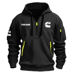 Cummins Gift For Trucker Exclusive Logo Fashion Hoodie Half Zipper BLT18125CM