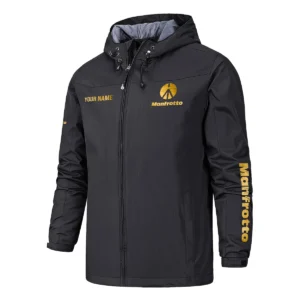 Special Release Personalized Manfrotto Photography Videography Waterproof Windbreaker Jacket BLPT271024A1MA