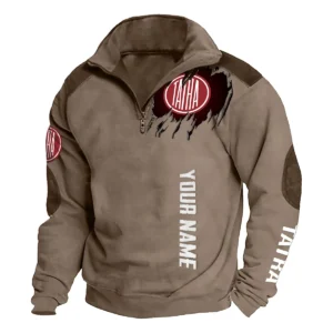 Tatra Trucks Gift For Truckers Exclusive Logo Tactical Quarter-Zip Sweatshirt BLT6225TT
