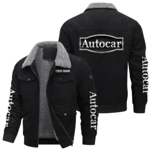 Autocar Trucks Gift For Trucker Exclusive Logo Thickened Corduroy Jacket BLT20125ATC