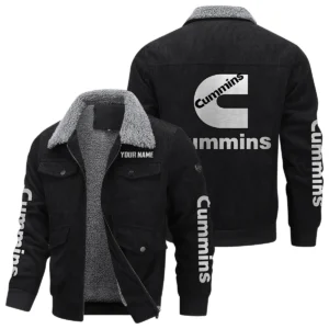 Cummins Gift For Trucker Exclusive Logo Thickened Corduroy Jacket BLT20125CM