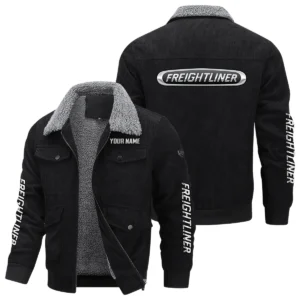 Freightliner Gift For Trucker Exclusive Logo Thickened Corduroy Jacket BLT20125FRE