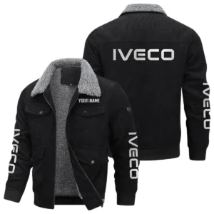 UD Trucks Gift For Trucker Exclusive Logo Thickened Corduroy Jacket BLT20125UD