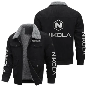 Nikola Gift For Trucker Exclusive Logo Thickened Corduroy Jacket BLT20125NKL