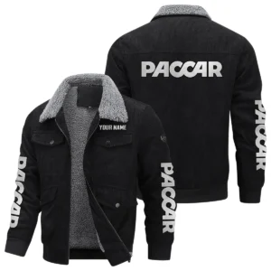 Paccar Gift For Trucker Exclusive Logo Thickened Corduroy Jacket BLT20125PAC