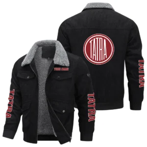 Tatra Trucks Gift For Trucker Exclusive Logo Thickened Corduroy Jacket BLT20125TT