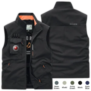 Red Digital Cinema Photography Videography Exclusive Logo Outdoor Vest BLNP170724A1RDCOSV