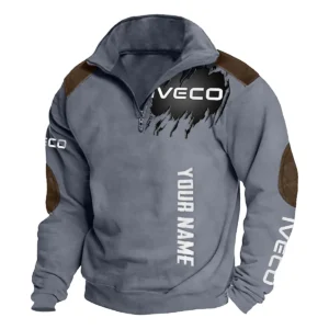 Iveco Gift For Truckers Exclusive Logo Tactical Quarter-Zip Sweatshirt BLT6225IVC