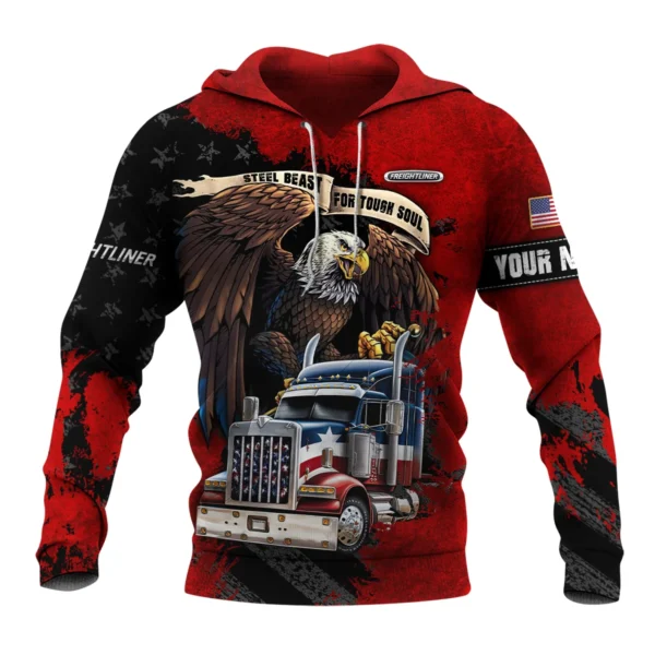 Freightliner Gift For Truckers Exclusive Logo Hoodie BLT11225A1FREHD
