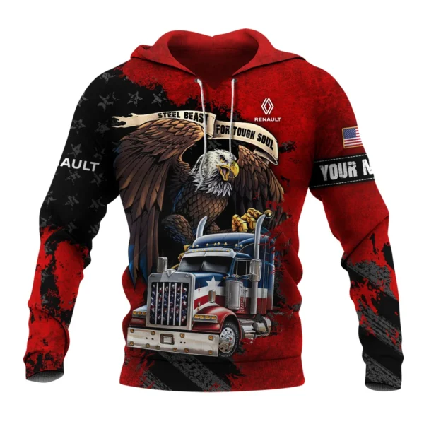 Renault Trucks Gift For Truckers Exclusive Logo Hoodie BLT11225A1RTHD