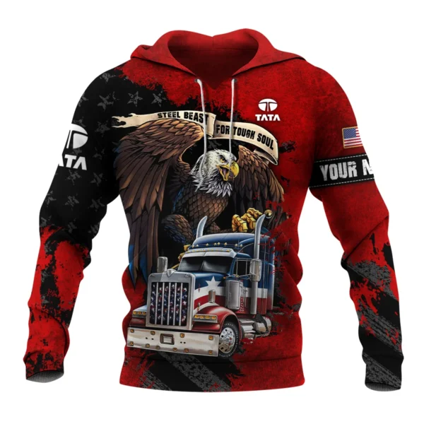 Tata Motors Gift For Truckers Exclusive Logo Hoodie BLT11225A1TMHD