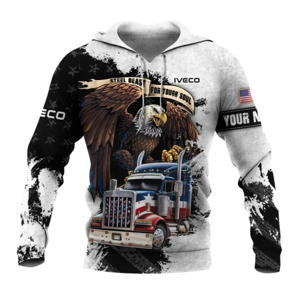 Iveco Gift For Truckers Exclusive Logo Hoodie BLT11225A7IVCHD